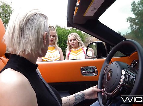 Blonde Lesbian Hitchhikers Fuck Each Other Hard