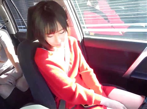 Hauru Yamaguchi and Shuri Hazuki - Watching Each Other, Car Sex